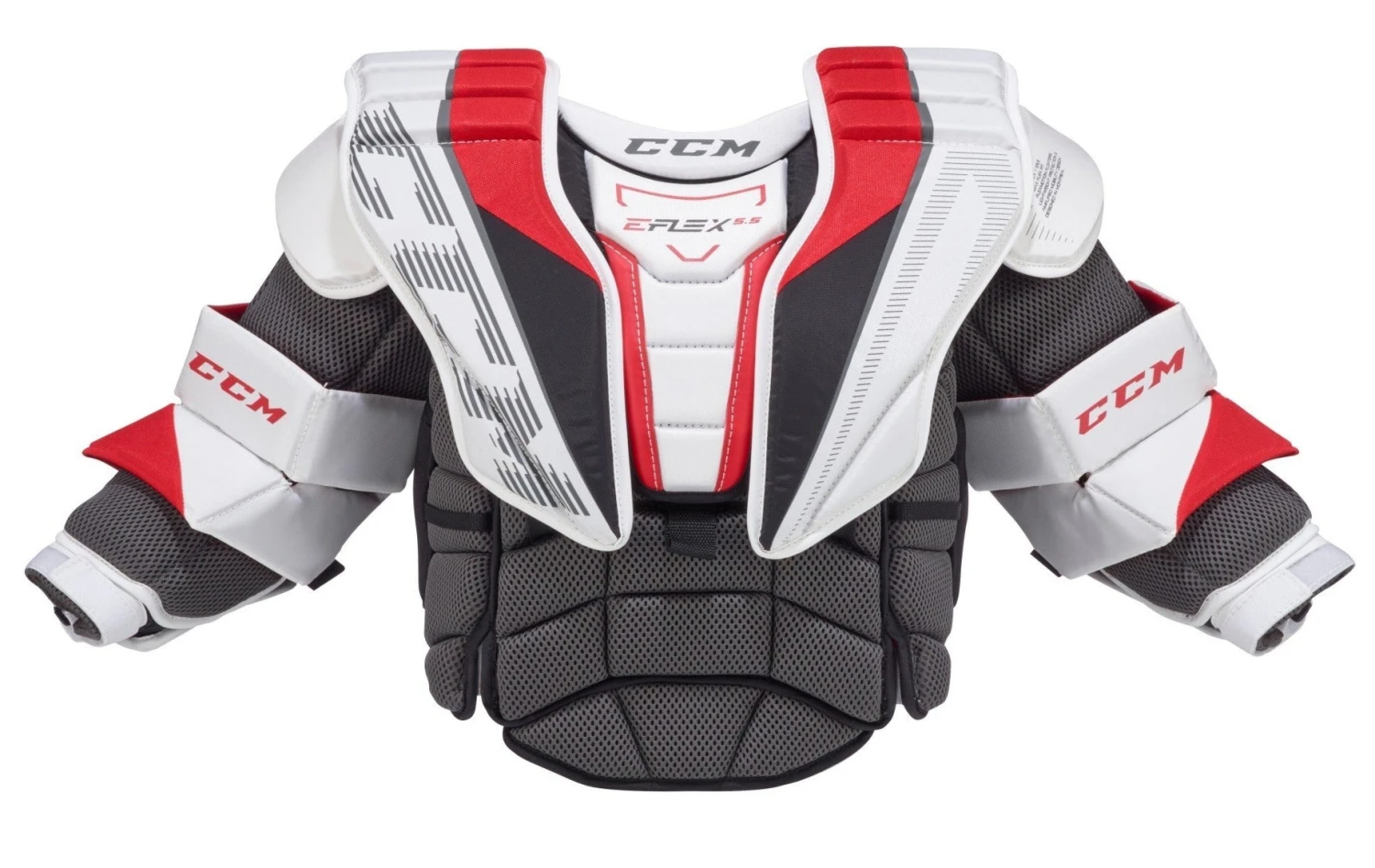 CCM EFLEX E5.5 Youth Goalie Chest Protector 1 CCM EFLEX E5.5 Youth Goalie Chest Protector