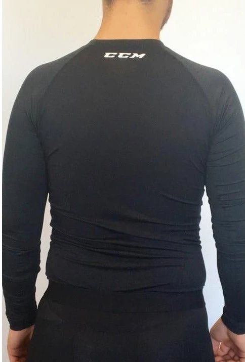 CCM Long-Sleeve Performance Compression Top Mens (HockeySupremacy.com) 2 CCM Long-Sleeve Performance Compression Top Mens (HockeySupremacy.com) - Image 2